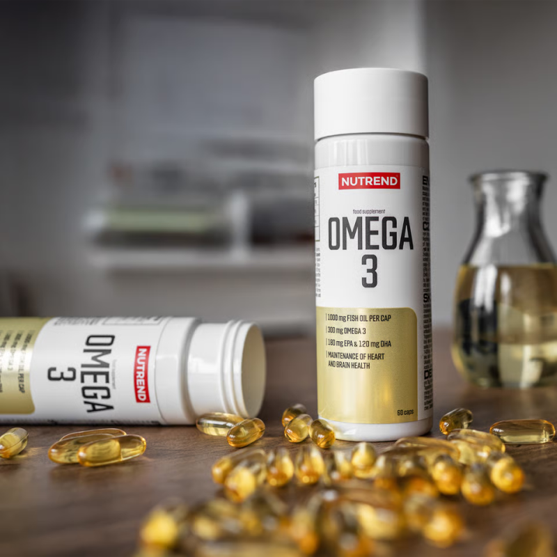 Nutrend Omega 3 – Complément d’huile de poisson pure