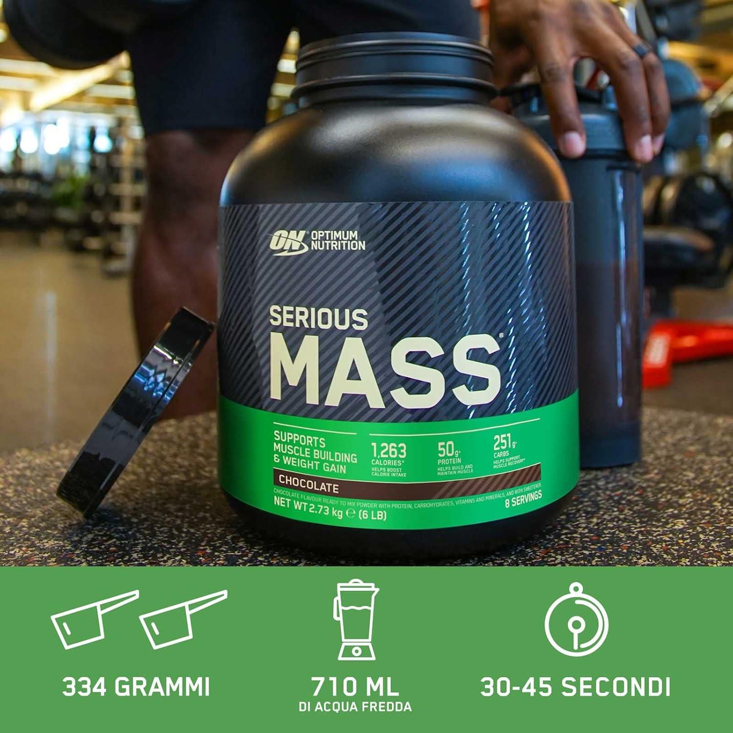 Acheter Serious Mass Optimum Nutrition 2.72kg – Mass Gainer
