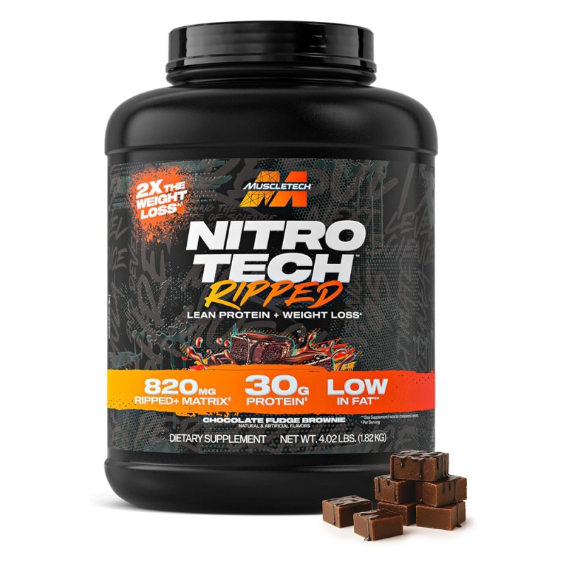 MuscleTech – Nitro-Tech Ripped | Protéine minceur et performance